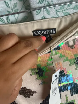 Express Mini Skirt Sequin s thumbnail 7