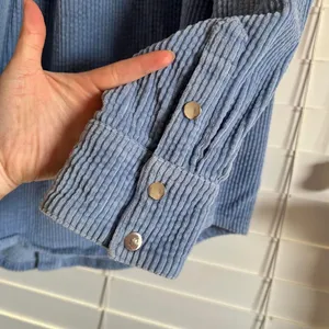 My Mum Made It Blue Corduroy Oversized Shacket XS S thumbnail 4