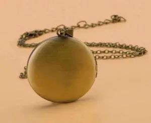 Planet Mercury Photo Locket Necklace. New thumbnail 6