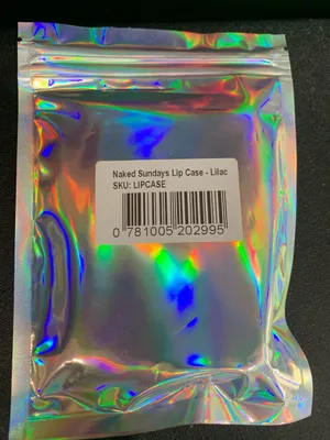Naked Sundays Lip Gloss Silicone Case Lilac Purple Brand New thumbnail 3