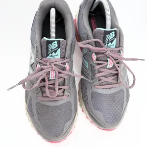 New Balance 412 v3 Womens Trail Running Shoes Grey Pink Teal WTE412H3 Size 9.5 D thumbnail 2