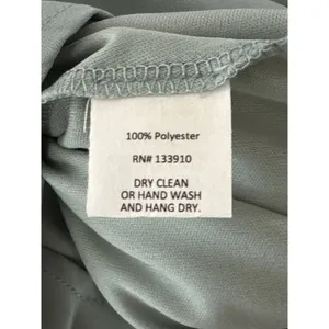 Show Me Your Mumu Jenn‎ Maxi Dress in Silver Sage Crisp Blue V Neck| XXS | NWT thumbnail 12