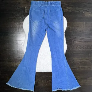 Newbury Kustom Ripped Bellbottom Flare Jeans thumbnail 5