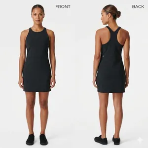 Beyond Yoga Size-XL/TG Women's Athletic Dress‎ Dark Gray thumbnail 2