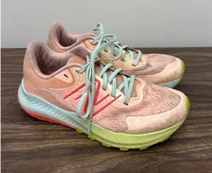 New Balance DynaSoft Nitrel v5 Womens 8 Trail Running Shoes Peach WTNTRRP5 thumbnail 1