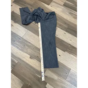 Express Womens Columnist Twill Trouser Pants Size 12R Gray thumbnail 7