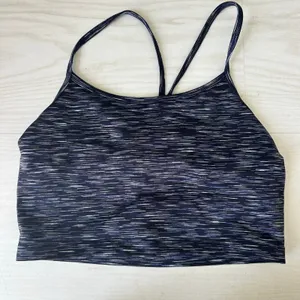 Offline by Aerie Space Dye Navy Tank Sports Bra Size Medium thumbnail 3