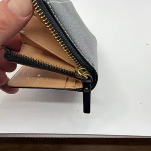 Kate Spade Black Pebbled Leather Bifold Wallet thumbnail 8