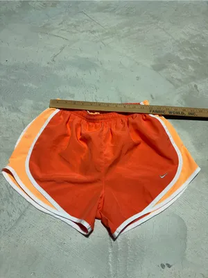 Nike Women's Orange Running Shorts - Lightweight Athletic Shorts small thumbnail 5