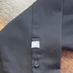 FIGS Technical Collection Black Long Sleeve Polo Shirt Women Size XS Lightweight thumbnail 3