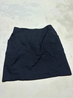 Duluth trading co Women's Black Active Skort with Side Zip Pockets small thumbnail 6