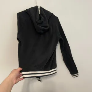 VS PINK VICTORIA'S SECRET Perfect Pullover Black White Logo Hoodie Sweatshirt M thumbnail 14