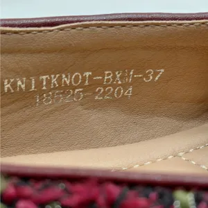 Patrizia by Spring Step Knitknot Loafers Size 37 (US 6.5-7) Tweed Office Preppy thumbnail 7