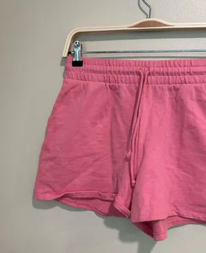 Zara pink high rise shorts  thumbnail 4