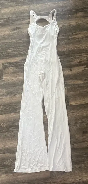 Workout jumpsuit White thumbnail 1