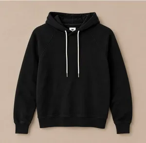 MATE the Label Women Hoodie XS Black Organic Cotton Raglan Pullover thumbnail 1