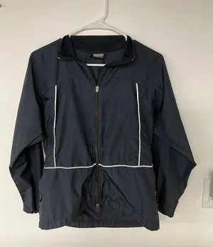 Nike Black and White Windbreaker  thumbnail 1