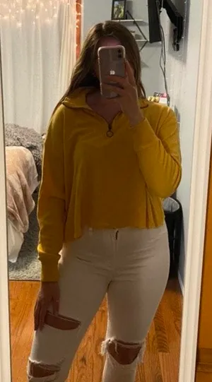 Hollister Cropped Sweater thumbnail 1