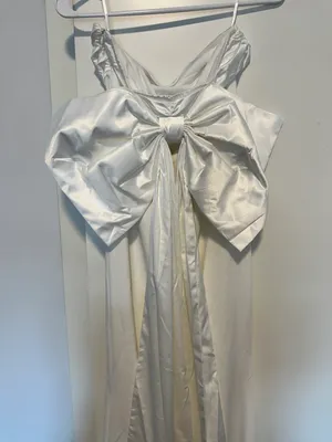 White Midi Dress Size M thumbnail 4