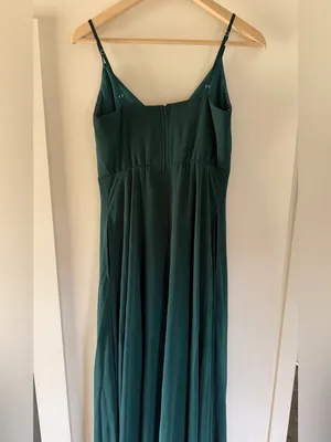 Birdy Grey Forest Green Strapless Maxi Dress thumbnail 2