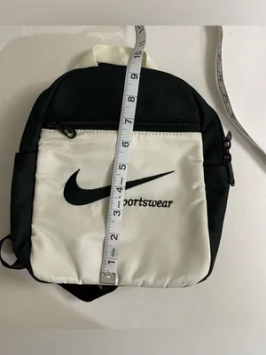 Nike Sportswear NWT Black and Beige Mini Backpack thumbnail 12
