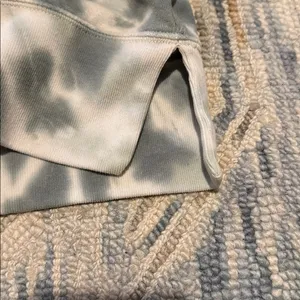 Abercrombie & Fitch Boxy Cropped V Neck Garment Dyed Sweater Size Small thumbnail 5