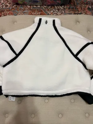 Free People Movement Mountain High Half Zip Fleece White XS thumbnail 6