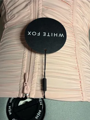 White Fox Don’t Judge Me Strapless Bustier Top Baby Pink XS NWT thumbnail 6