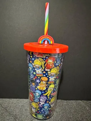 Rainbow Brite Gang 40th Anniversary Limited Edition Travel Tumbler Cup NWT thumbnail 1