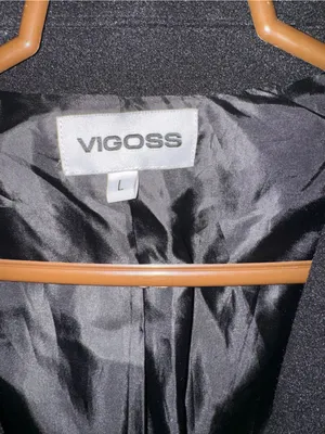 Vigoss Black Single-Breasted Pea Coat thumbnail 4