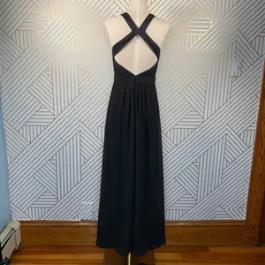 Spotlight‎ by Warehouse Black Chiffon Halter Gown thumbnail 7