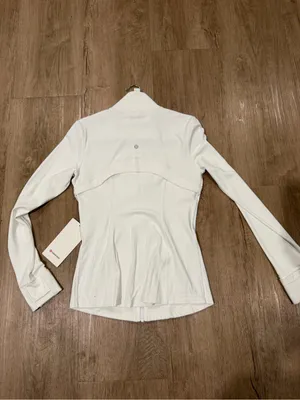 lululemon athletica White Zip-Up Jacket thumbnail 4