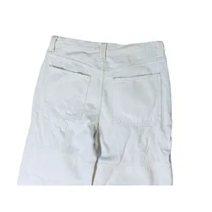 Agolde Size 27 Jeans White Cream Tanis Utility Jean 100% Cotton Cargo Wide Leg thumbnail 8