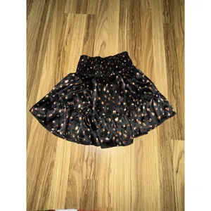 Altar'd State Skirt Women's Size M Medium Black Brown‎ Ruffle thumbnail 4