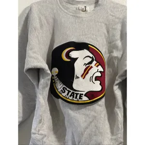 Vintage Florida Seminoles Sweatshirt Size XL Flat Land Made In USA thumbnail 2