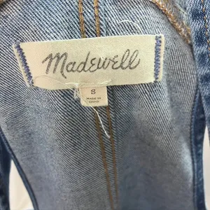 Madewell Denim Overalls‎ Women's Size S Light Wash Stretch Skinny Jeans thumbnail 10
