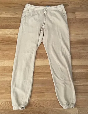 Divided Pink Drawstring Sweat Pants - Size S thumbnail 1