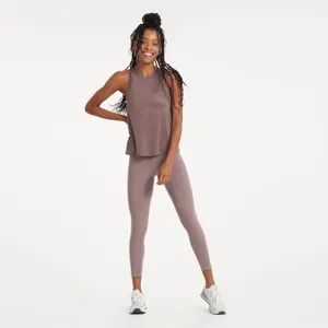 VUORI STRIDE LEGGING PINK SMALL thumbnail 2