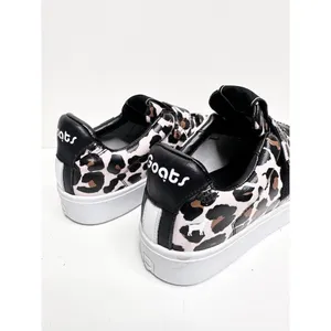 Goats Leopard Print Triple‎ Strap Sneakers Womens Size 6.5 Pink Black thumbnail 9
