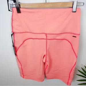 n:Philanthropy Baylis Sports Bra & Bedford Biker Short Coral Workout Yoga Sports thumbnail 8
