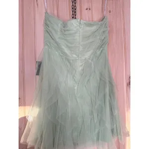Lulus Delightful Beauty Mint Green Mesh Strapless Ruffle Dress Extra Extra Large thumbnail 6