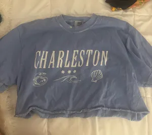 graphic crop tee Blue Size M thumbnail 1
