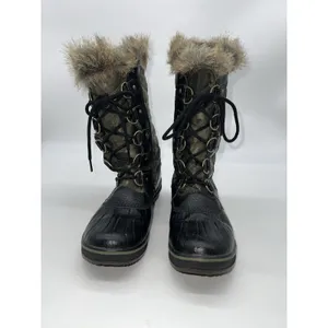 Sorel Tofino II Waterproof Insulated Faux Fur Winter Boots Camo/Black-Size 8.5 thumbnail 3
