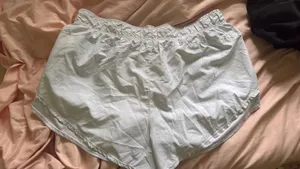 white Athletic shorts XL Size 14 thumbnail 4