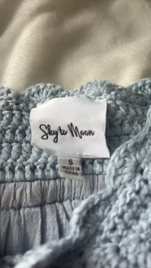 Cute blue top Sky to Moon thumbnail 2