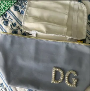 Delta Gamma DG Makeup/ Travel Bag Custom Made thumbnail 3