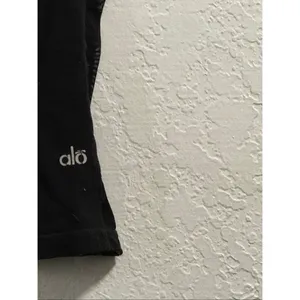 Alo Yoga Leggings Womens Small Black High Waist Mesh Workout Pants Leggings thumbnail 4
