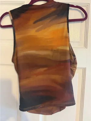 SheIn Brown Top thumbnail 3