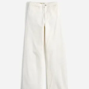 Madewell Curvy Emmet Wide Leg Jean 33 Tall Cropped Tile White NWT High Rise thumbnail 5