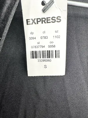 Express NWT‎ Black Velvet Maxi Dress Open Scoop Back Size Small Women's thumbnail 4